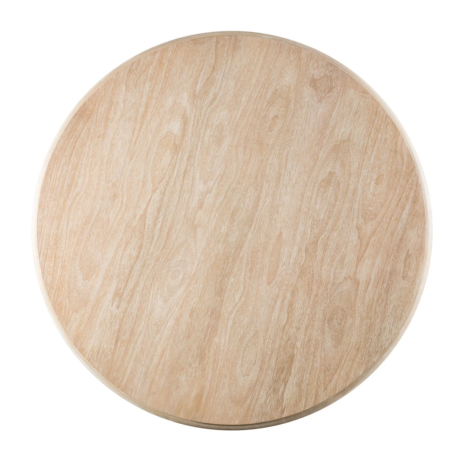 Orbetello 54" Round Dining Table, Distressed Natural - Image 4
