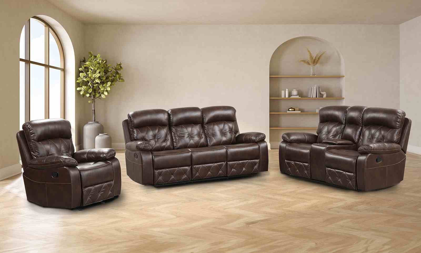 Osias Sofa, Brown - Image 2