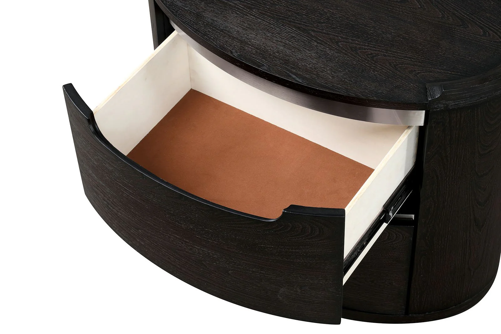 Osterley Nightstand, Black - Image 7