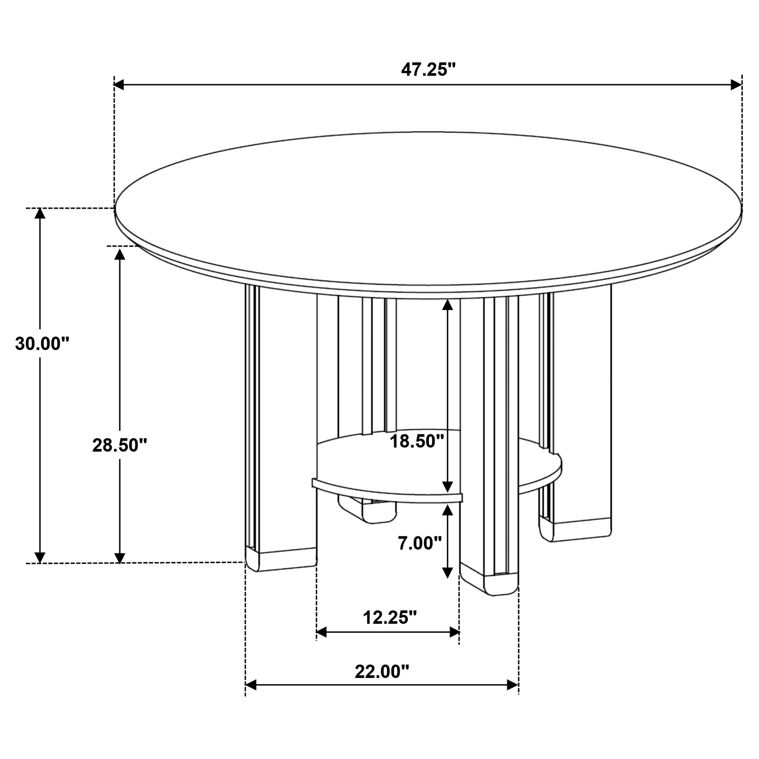 Ottowa Dining Table - Image 7