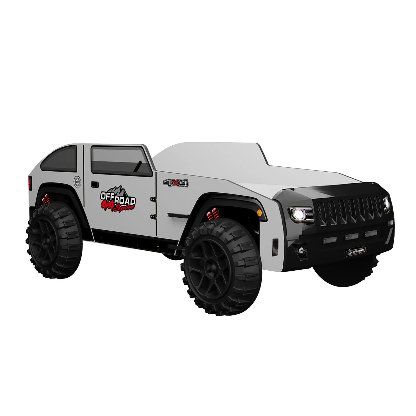 Overlander Car Bed, Black/White - Image 5