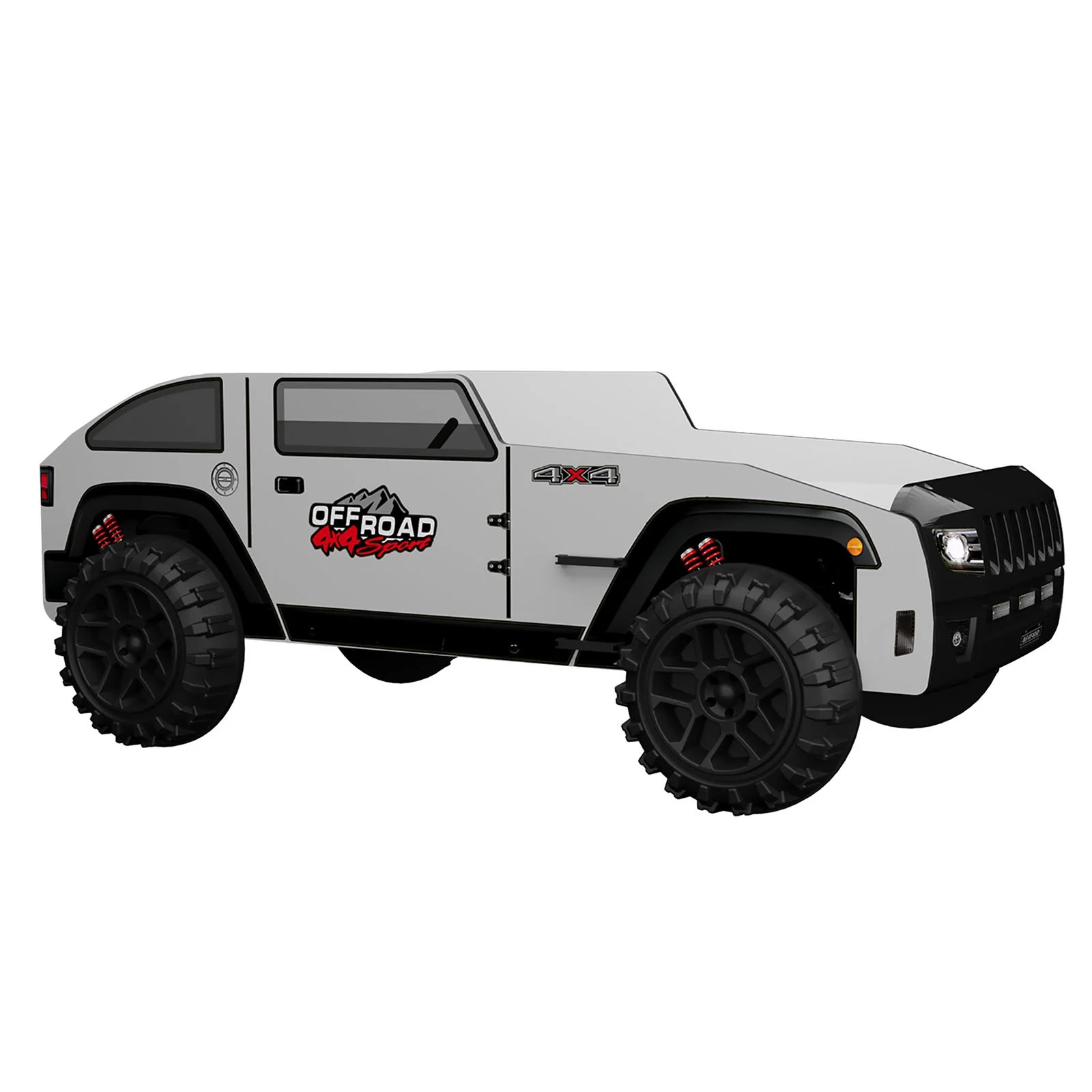 Overlander Car Bed, Black/White - Image 6