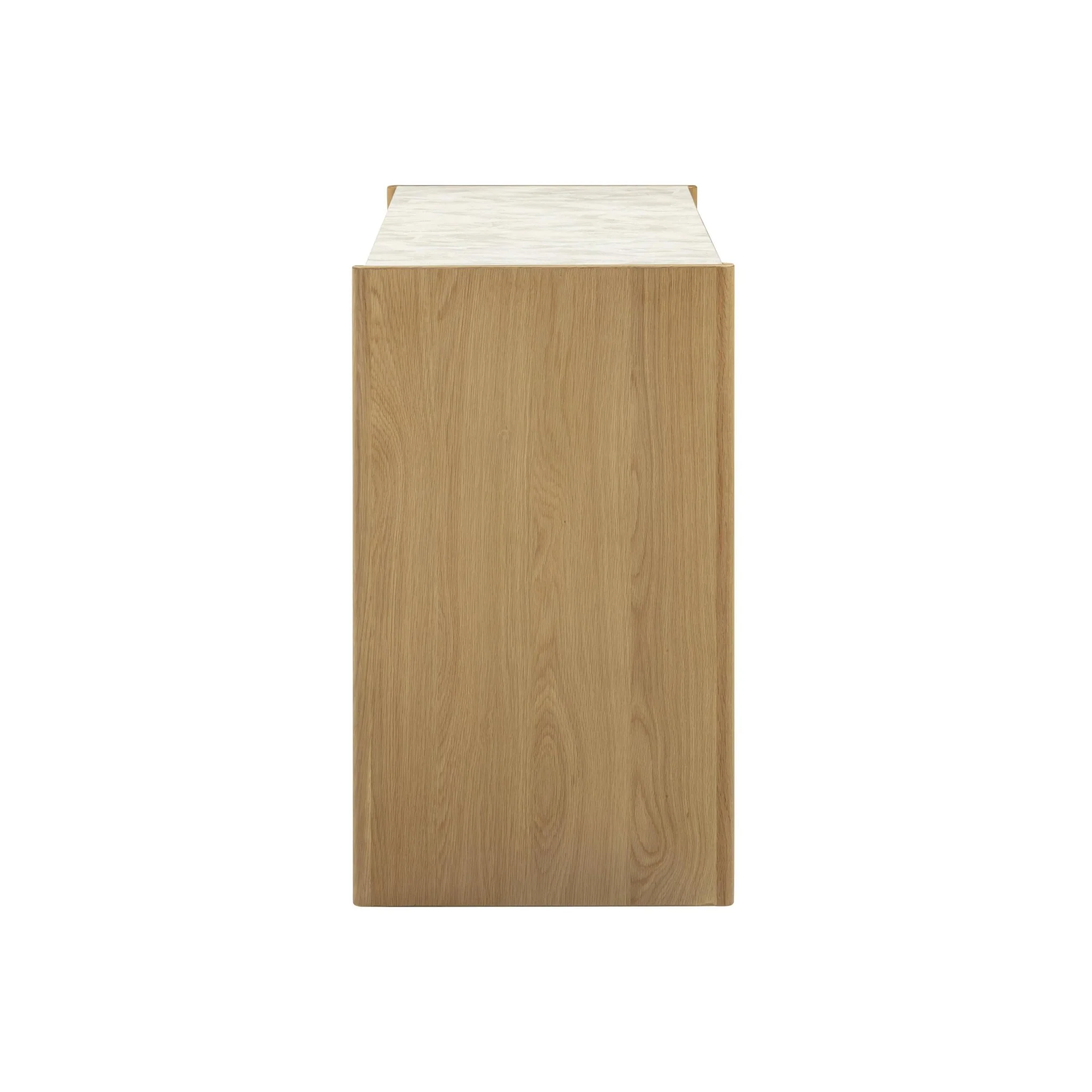Paige Natural Oak Console/Desk - Image 4