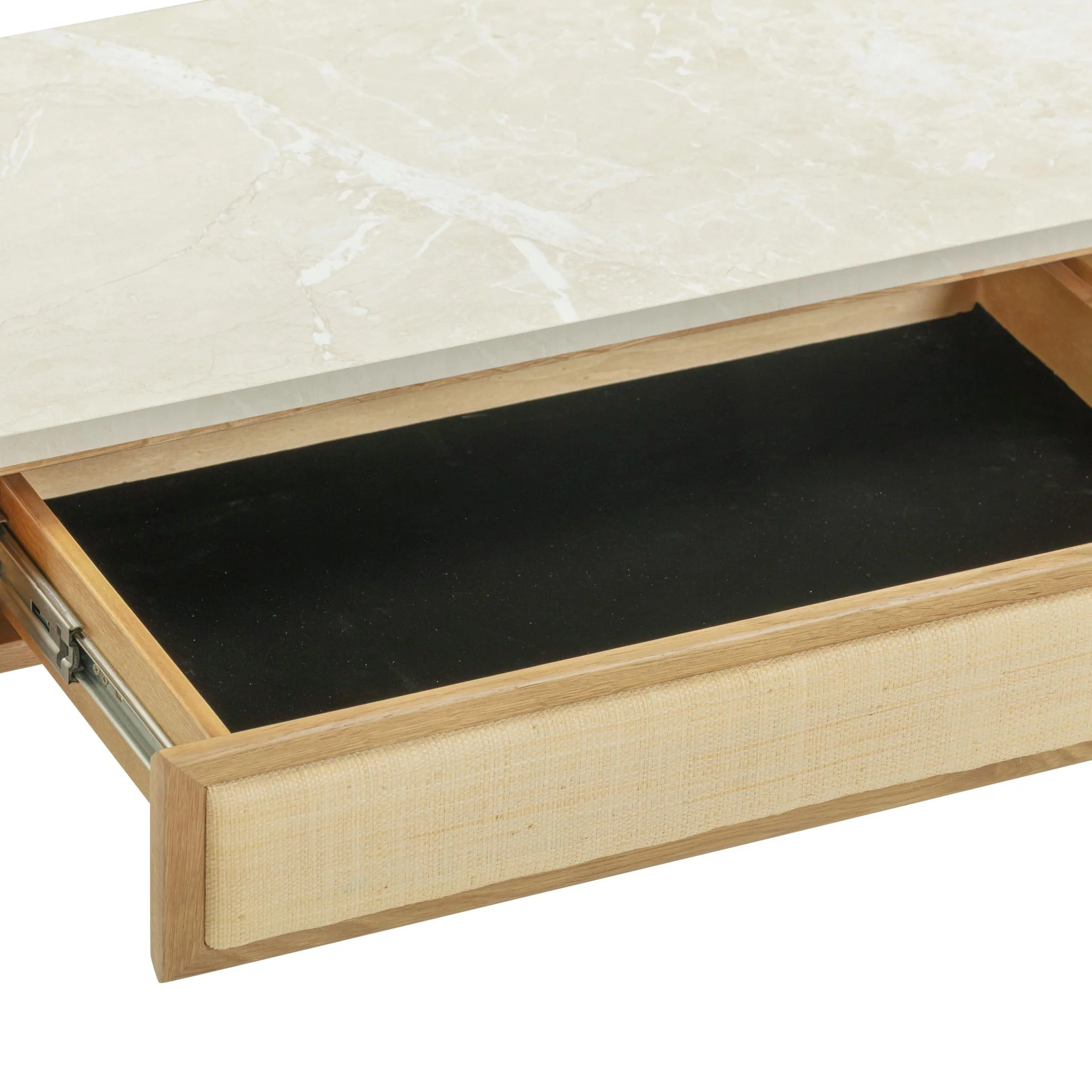 Paige Natural Oak Console/Desk - Image 8