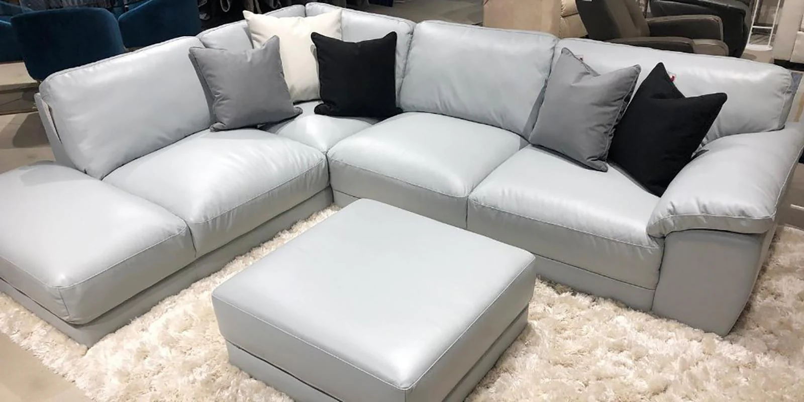 Palliser Bowen Ottoman - Image 3