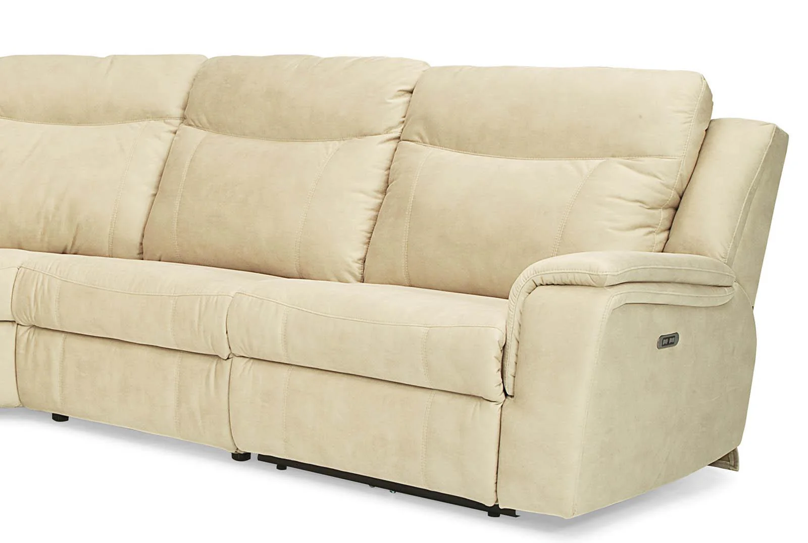Palliser Buckingham 5pc Sectional with Corner Curve - Image 4
