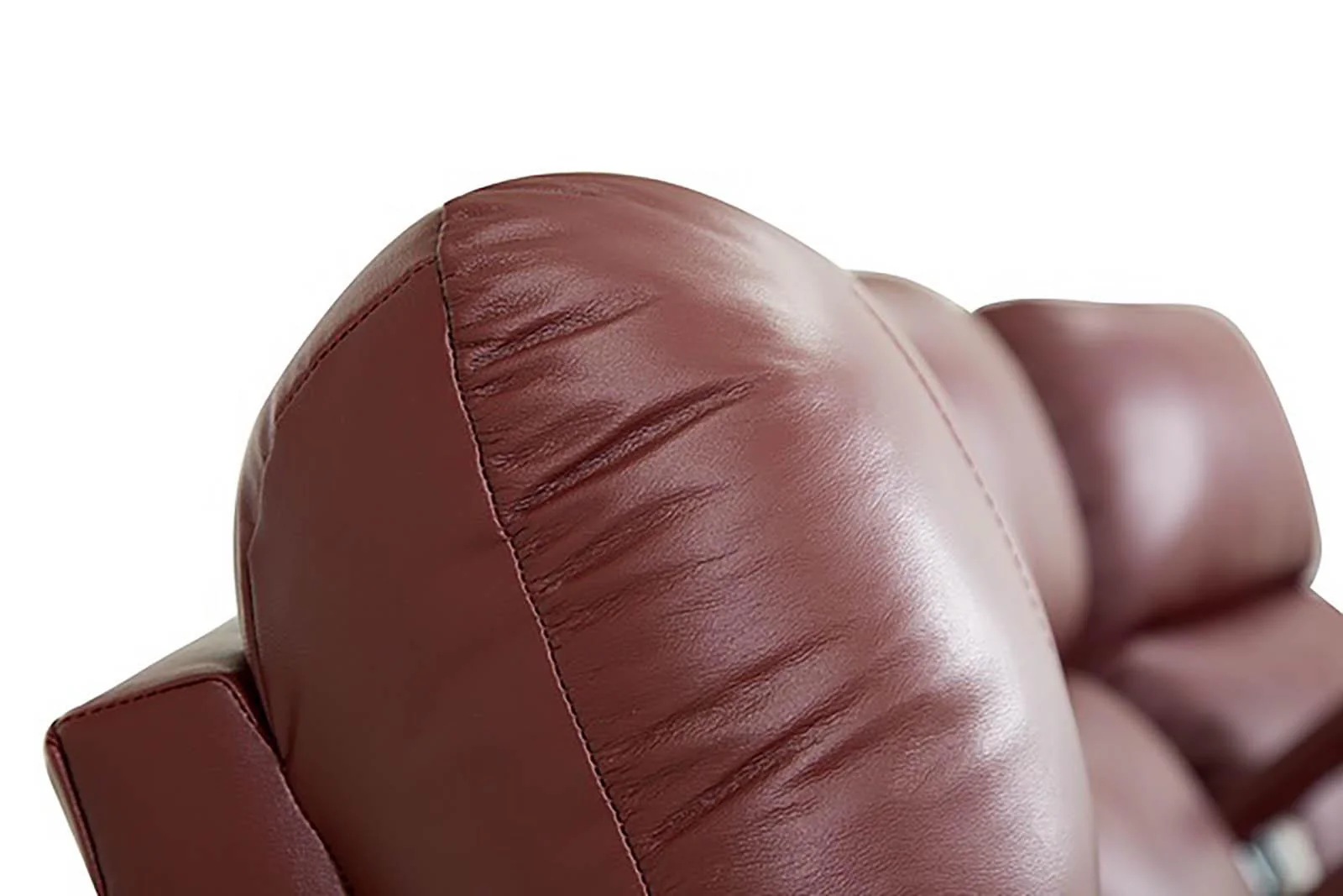 Palliser Elite 3 Seats Curved Left Hand Facing Manual Recliner Sectional - Image 3