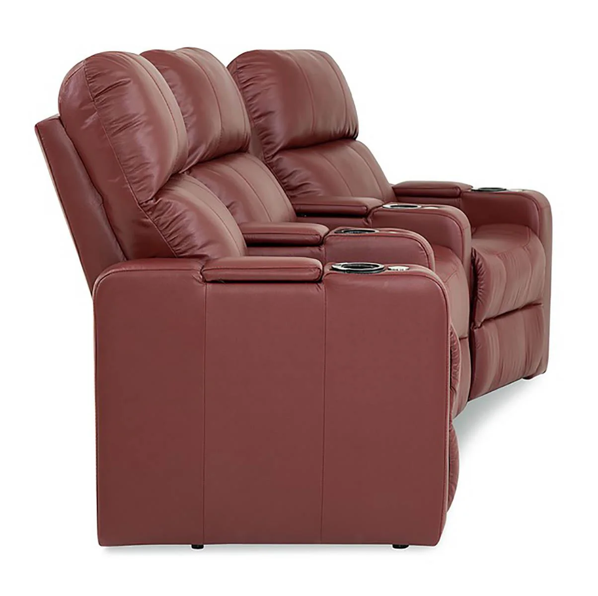 Palliser Elite 3 Seats Curved Left Hand Facing Power Recliner Sectional - Image 3