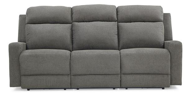Palliser Furniture Forest Hill Leather Sofa Manual Recliner - Image 2