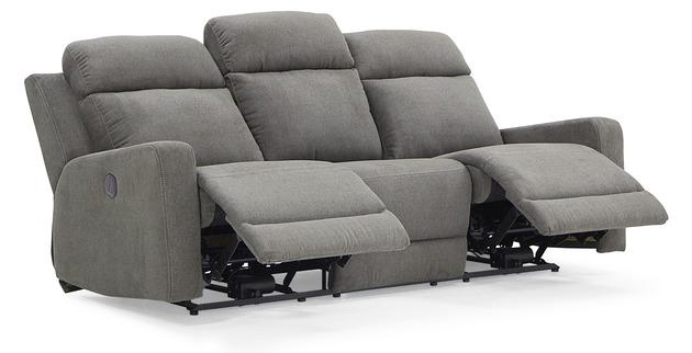 Palliser Furniture Forest Hill Leather Sofa Power Recliner - Image 5