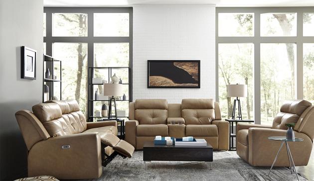 Palliser Furniture Grove Sofa Power Recliner w/ Power Headrest - Image 2