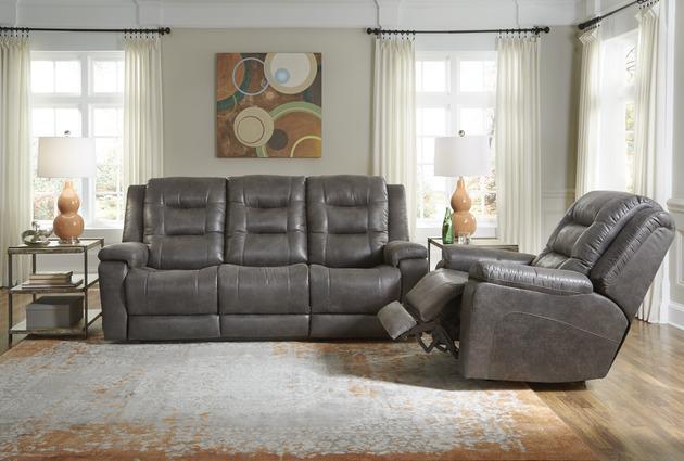 Palliser Furniture Leighton Leather Wallhugger Power Recliner w/ Power Headrest - Image 3