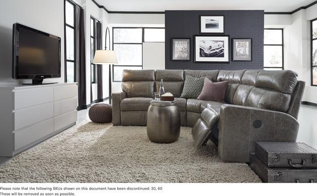 Palliser Furniture Oakwood Sectional/09/64 - Image 2