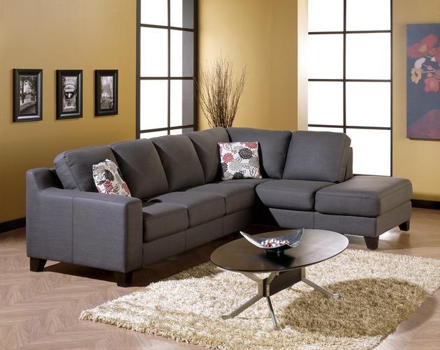 Palliser Furniture Reed Leather Sectional/35 - Image 2