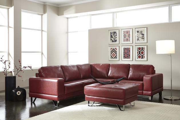 Palliser Furniture Seattle Leather Sectional/35 - Image 4