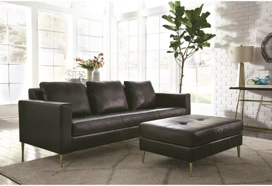 Palliser Furniture Sherbrook Leather Sofa - Image 3