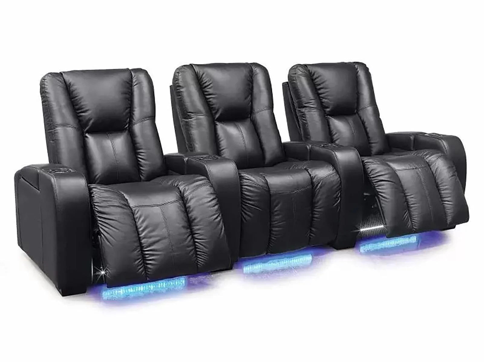 Palliser Media 3 Seats Straight Right Hand Facing Manual Recliner Sectional - Image 2