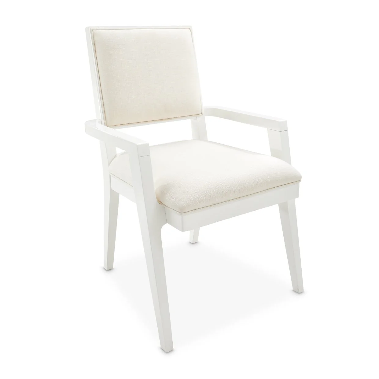 Palm Gate Arm Chair - Cloud White - Image 16