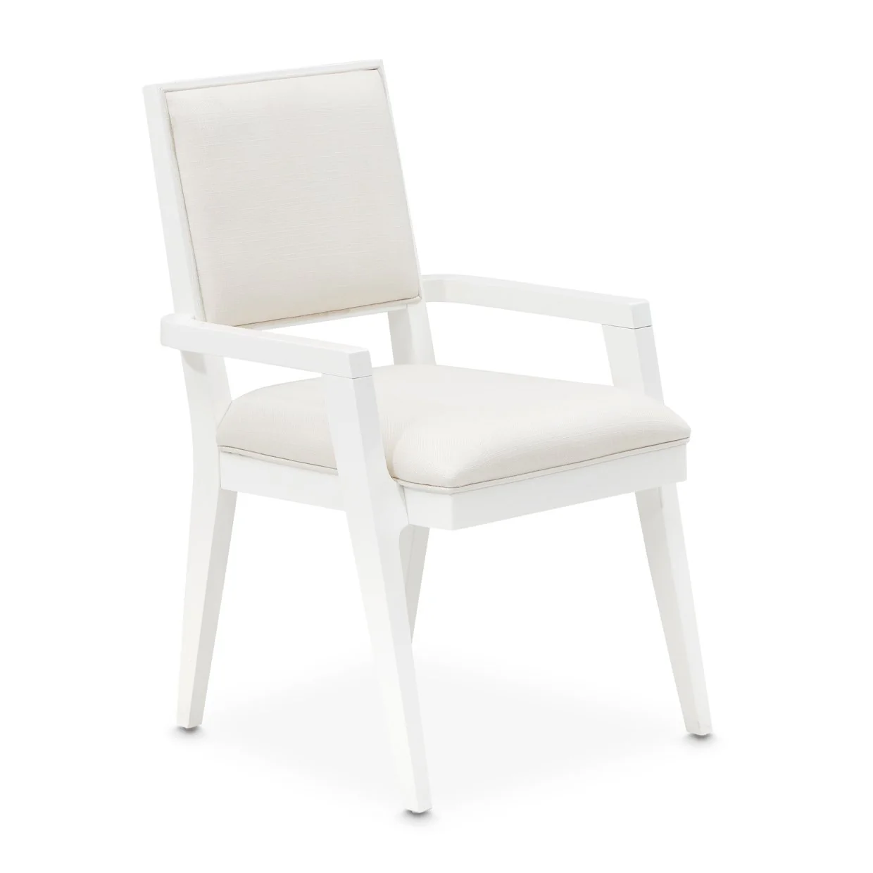 Palm Gate Arm Chair - Cloud White - Image 2