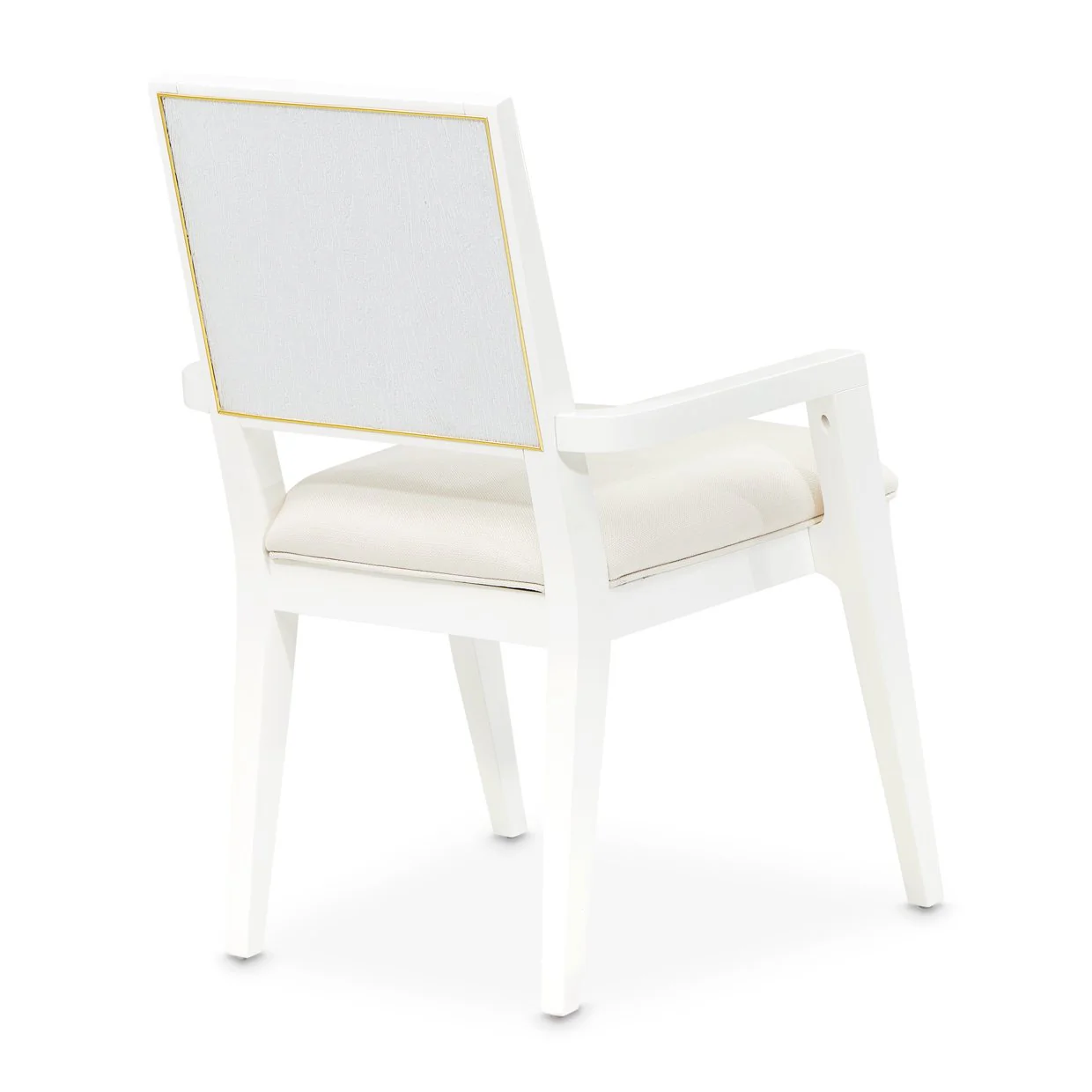 Palm Gate Arm Chair - Cloud White - Image 4