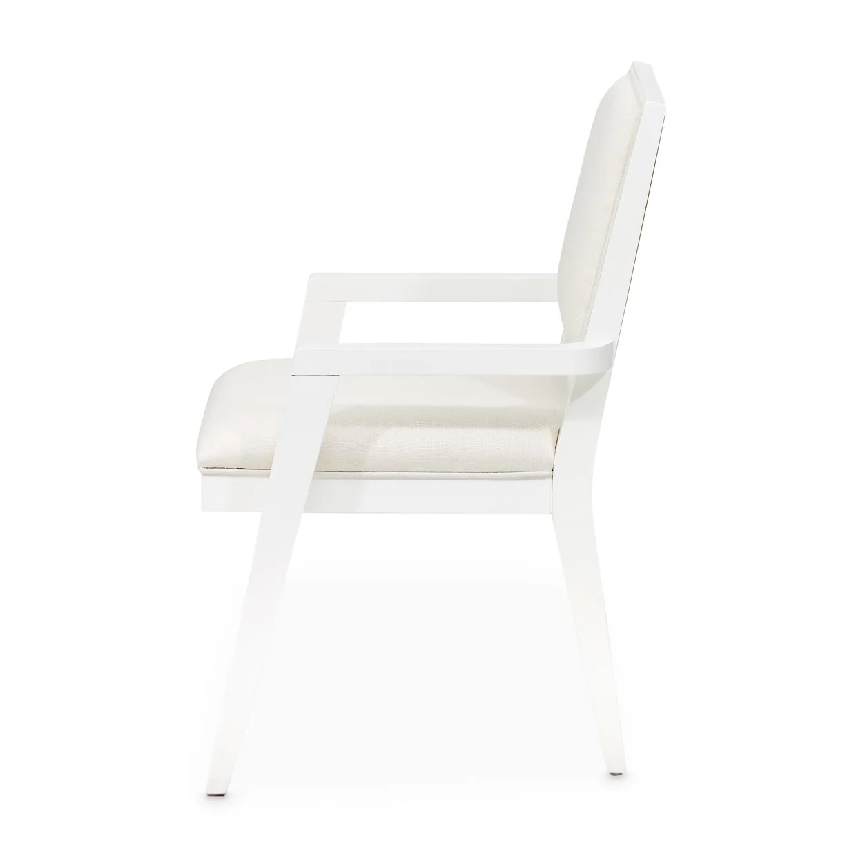 Palm Gate Arm Chair - Cloud White - Image 7