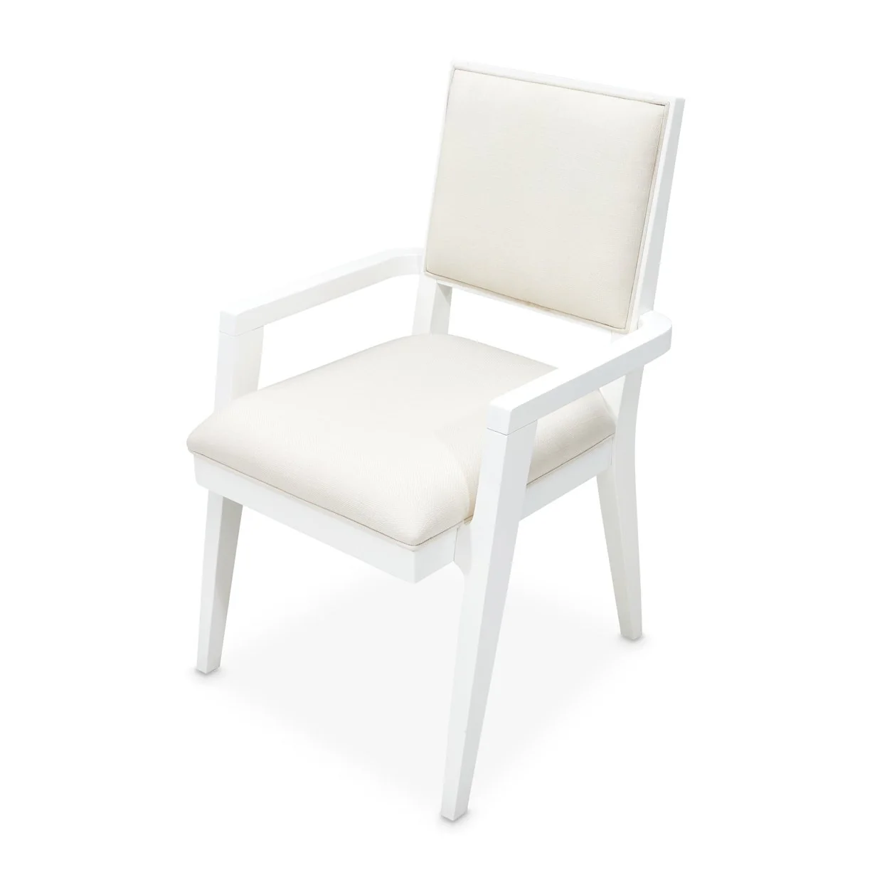 Palm Gate Arm Chair - Cloud White - Image 8