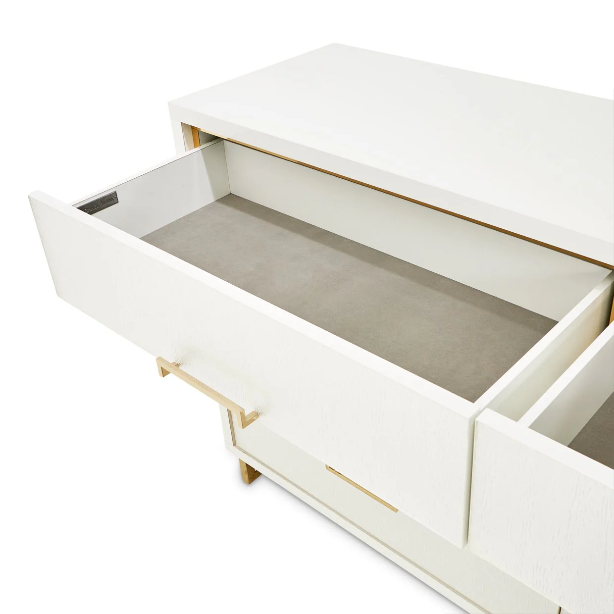 Palm Gate Dresser - Cloud White - Image 3