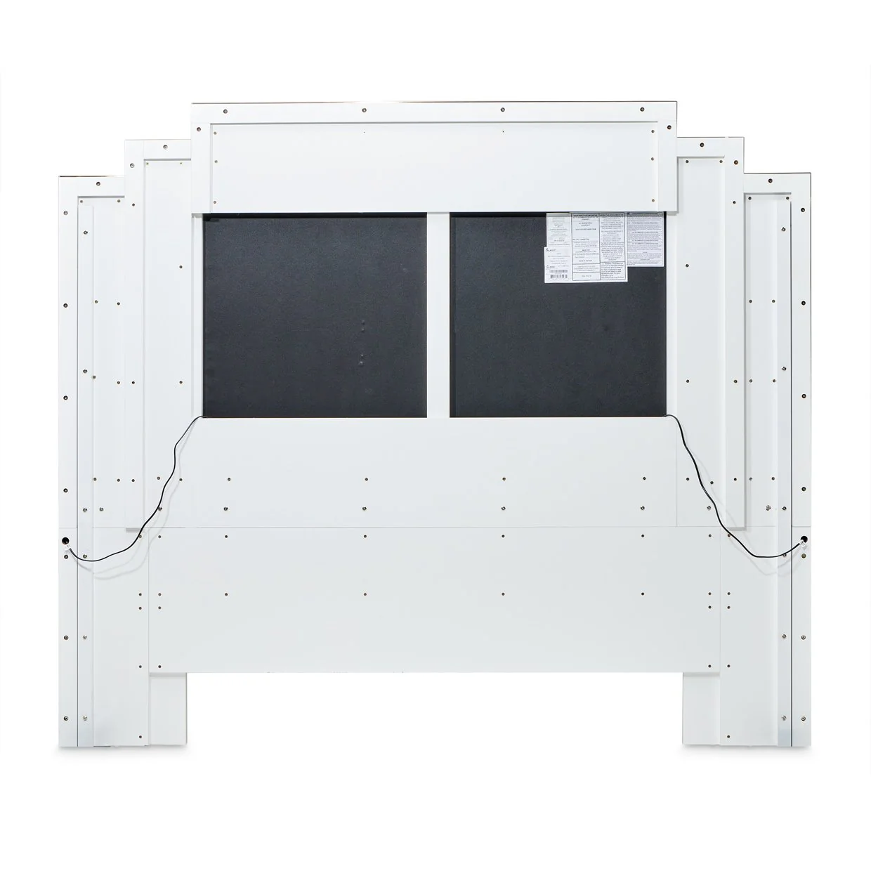 Palm Gate Eastern King Upholstered Bed - Cloud White - Image 11