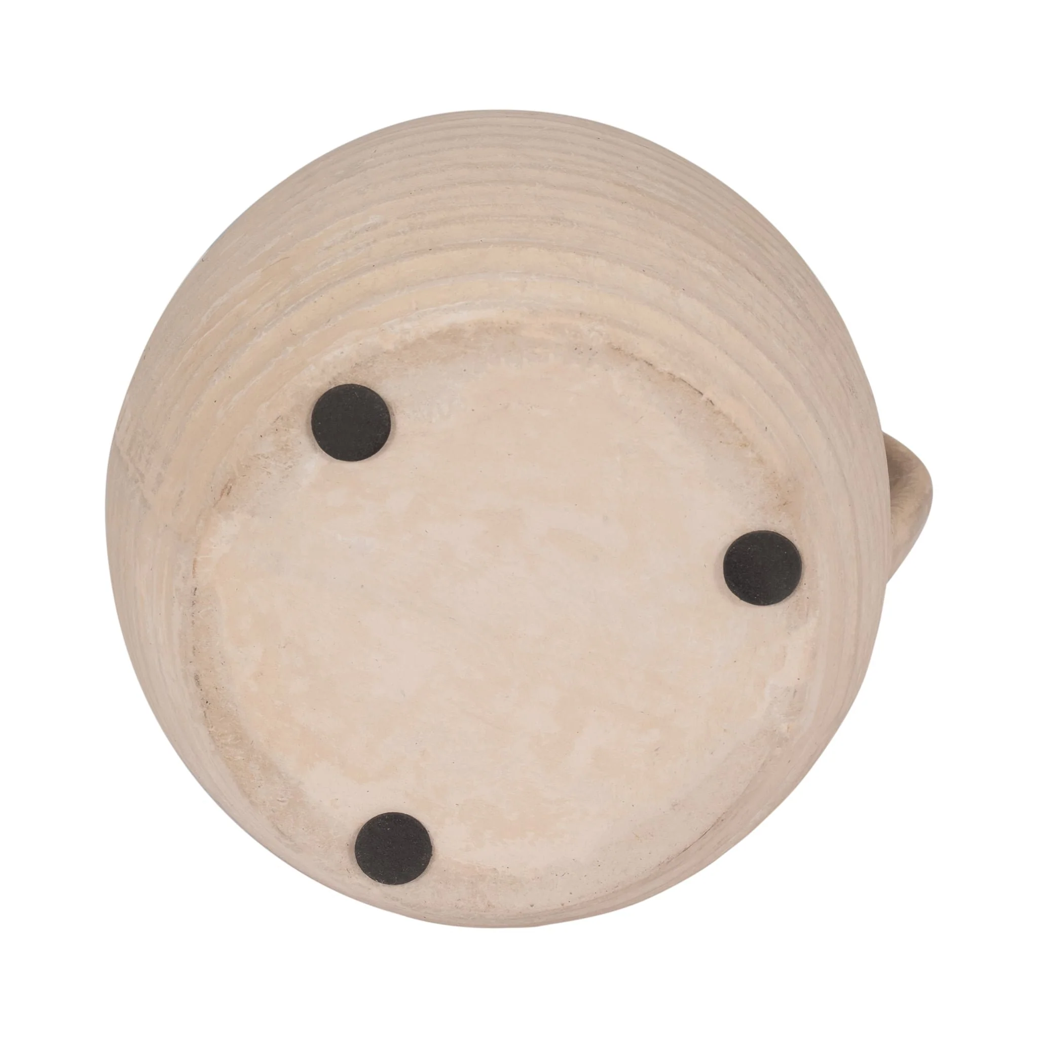 Paper Mache, 10" Pitcher, Ivory - Image 8