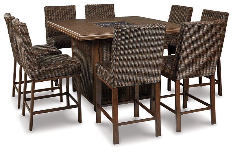 Paradise Trail Outdoor Bar Table Set - Image 16