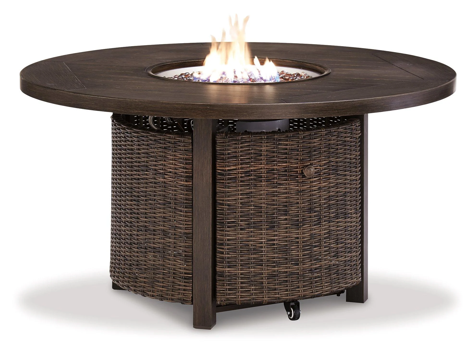 Paradise Trail Outdoor Sofa, Lounge Chairs and Fire Pit Table - Image 3