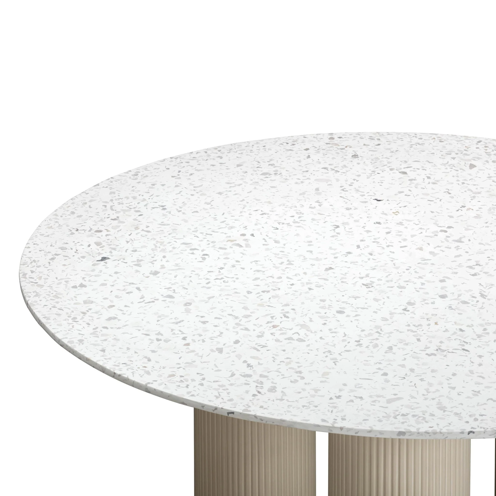 Parcino Terrazzo Concrete Indoor / Outdoor Dining Table - Image 5