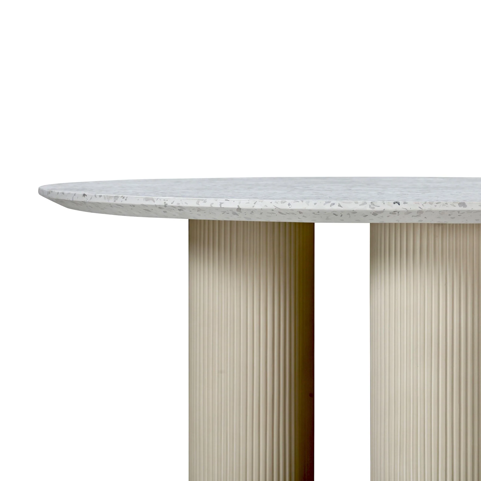 Parcino Terrazzo Concrete Indoor / Outdoor Dining Table - Image 6