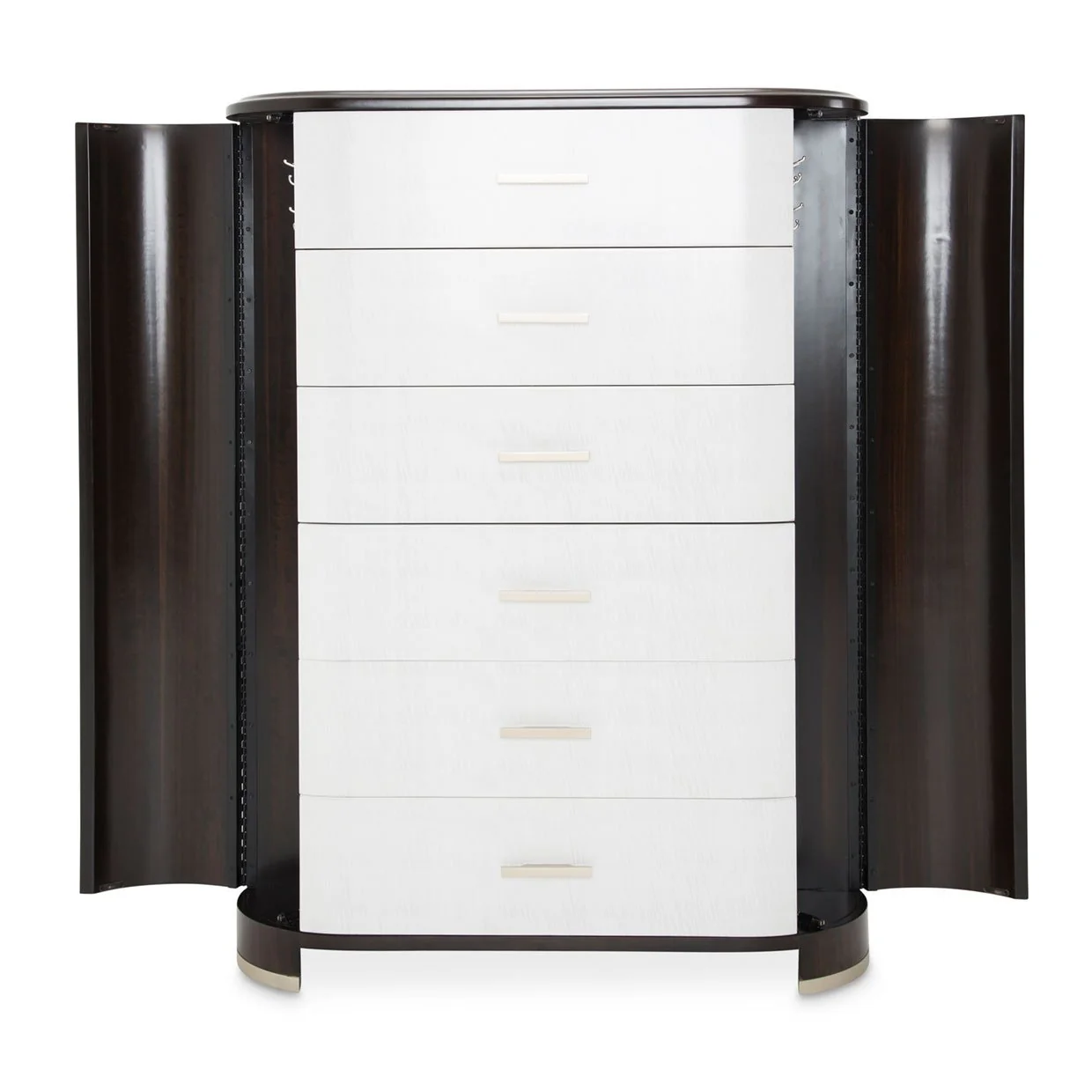 Paris Chic 6-Drawer Chest - Espresso - Image 5