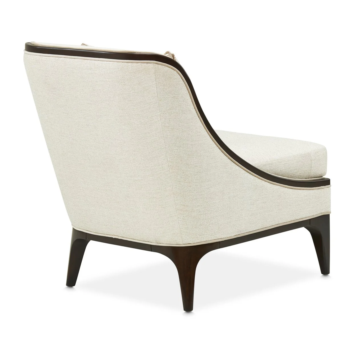 Paris Chic Accent Chair - Cremini/Espresso - Image 4