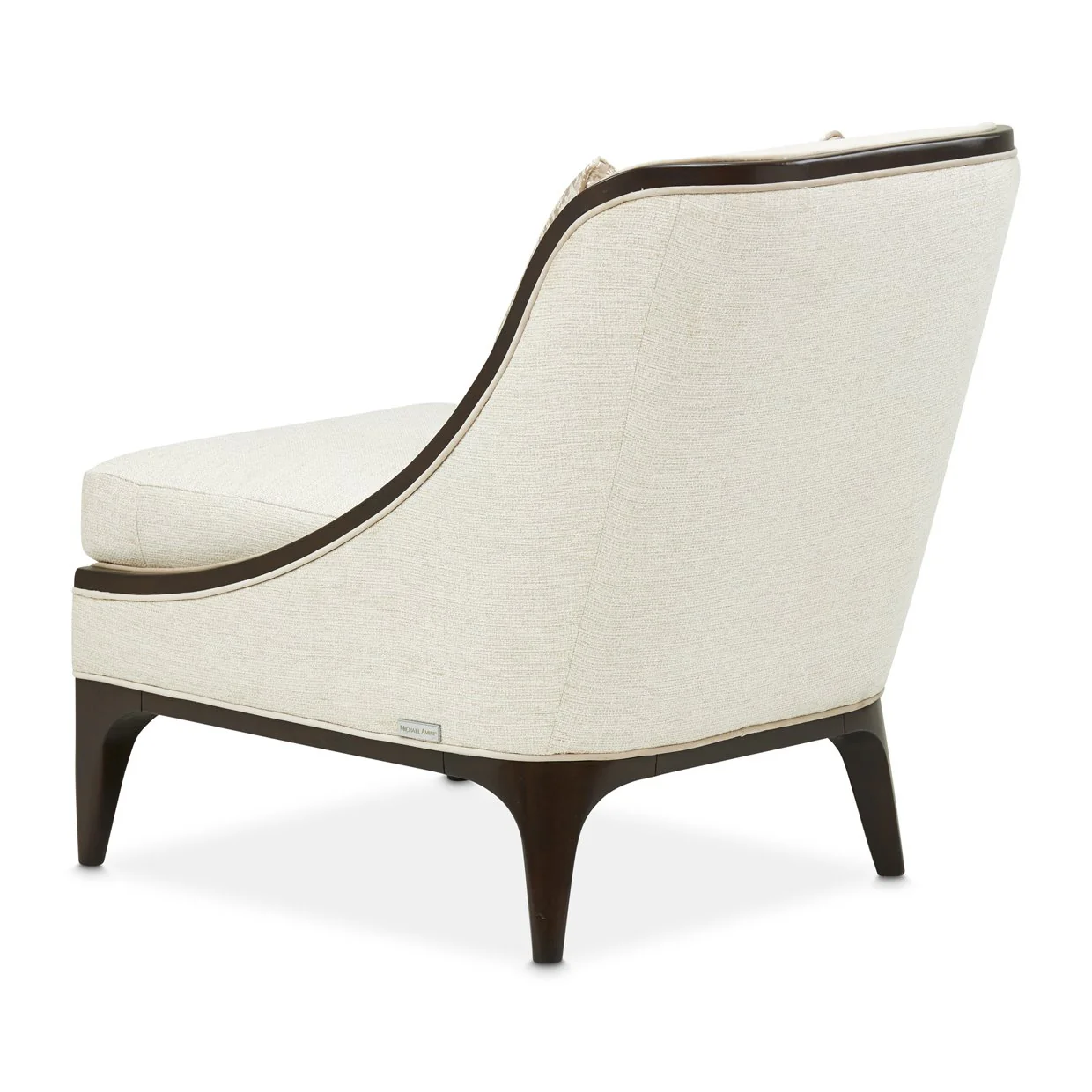 Paris Chic Accent Chair - Cremini/Espresso - Image 6