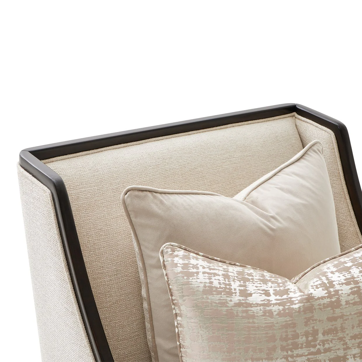 Paris Chic Armless Chaise - Cremini/Espresso - Image 11