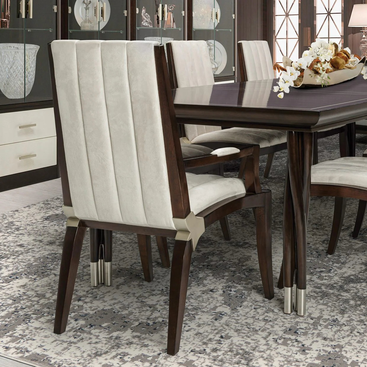 Paris Chic Dining Arm Chair - Espresso - Image 6