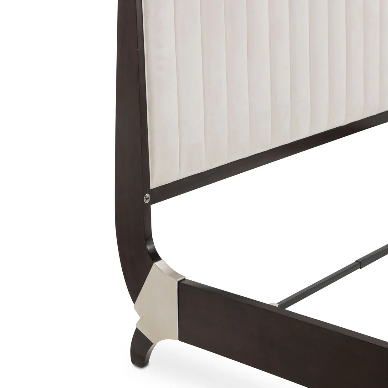 Paris Chic Eastern King Sleigh Bed - Espresso - Image 6