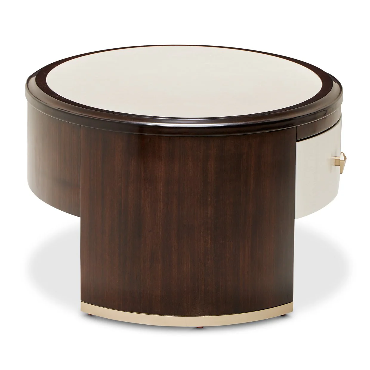 Paris Chic Oval Cocktail Table - Espresso - Image 2