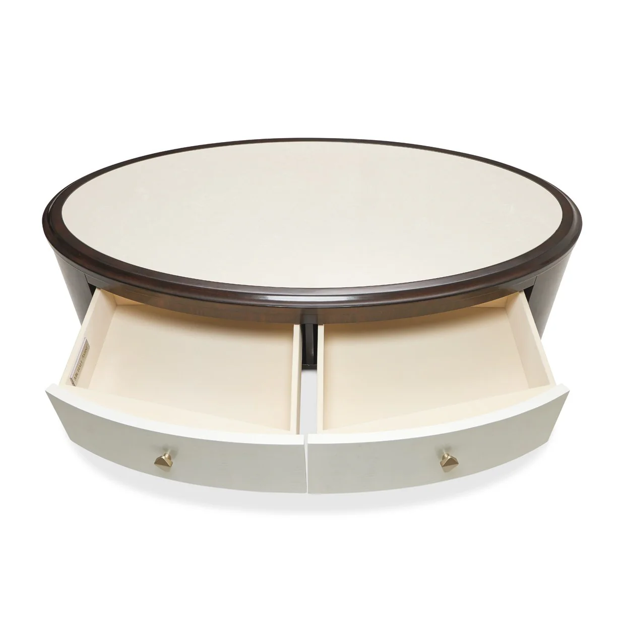 Paris Chic Oval Cocktail Table - Espresso - Image 4