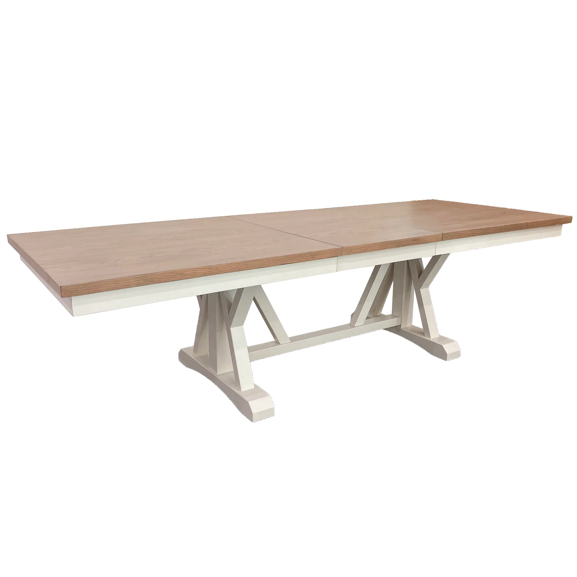 Parker House Americana Modern Dining 88 In. Trestle Extendable Dining Table - Image 9