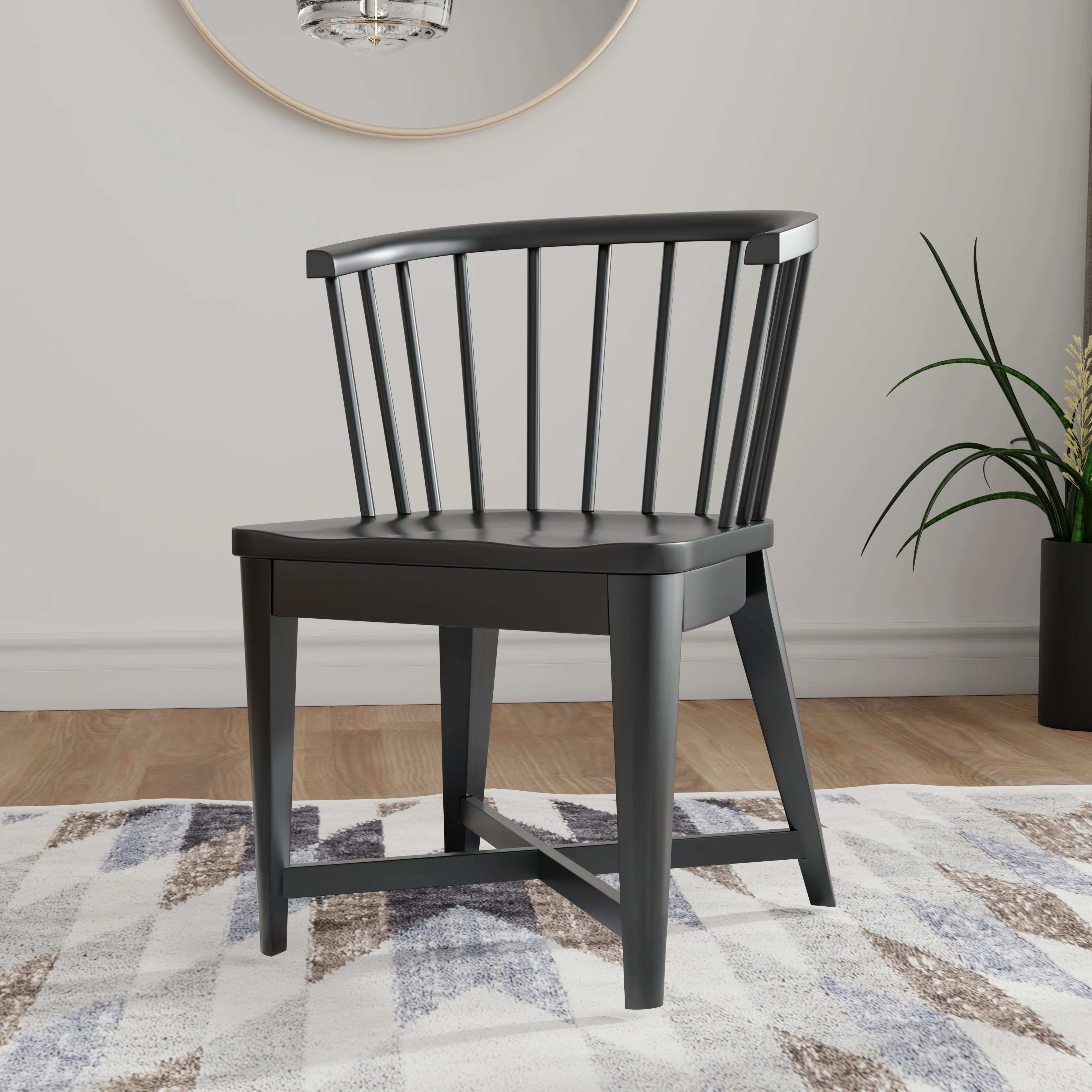 Parker House Americana Modern Dining Barrel Dining Chair (2/CTN Sold in pairs) - Image 8