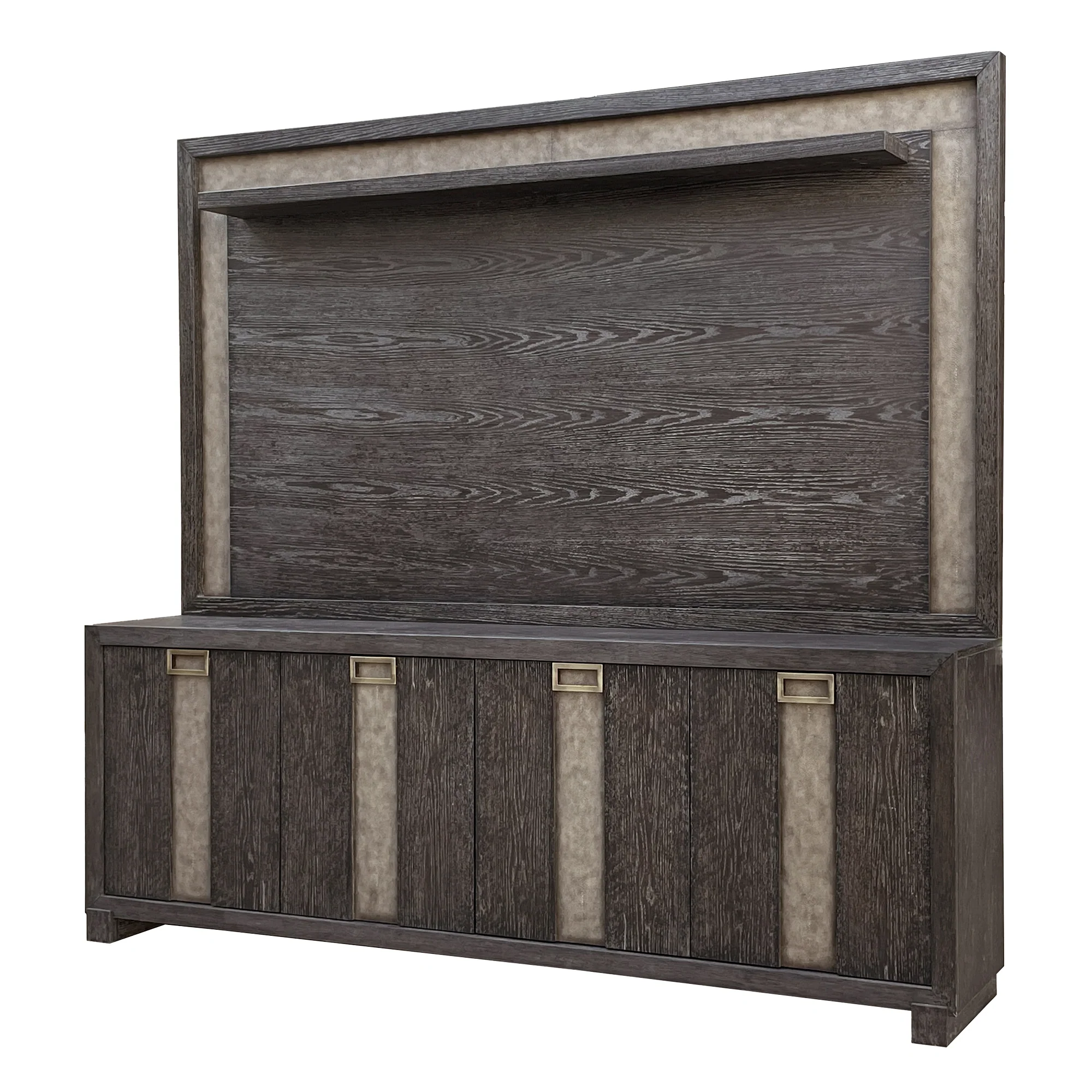 Parker House Ascent 90 in. TV Console with Hutch and Back Panel - Image 4