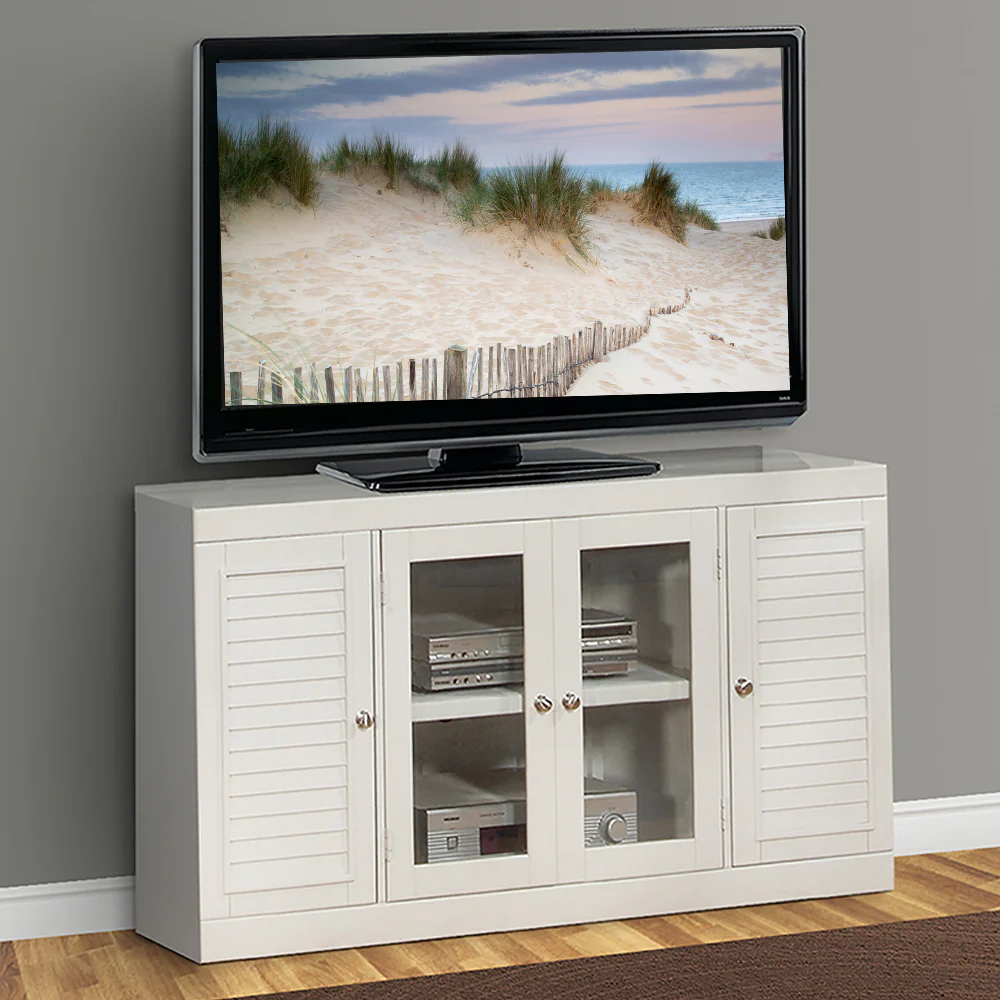 Parker House Boca 13 Piece L Shape Entertainment Wall With Desk - Image 4