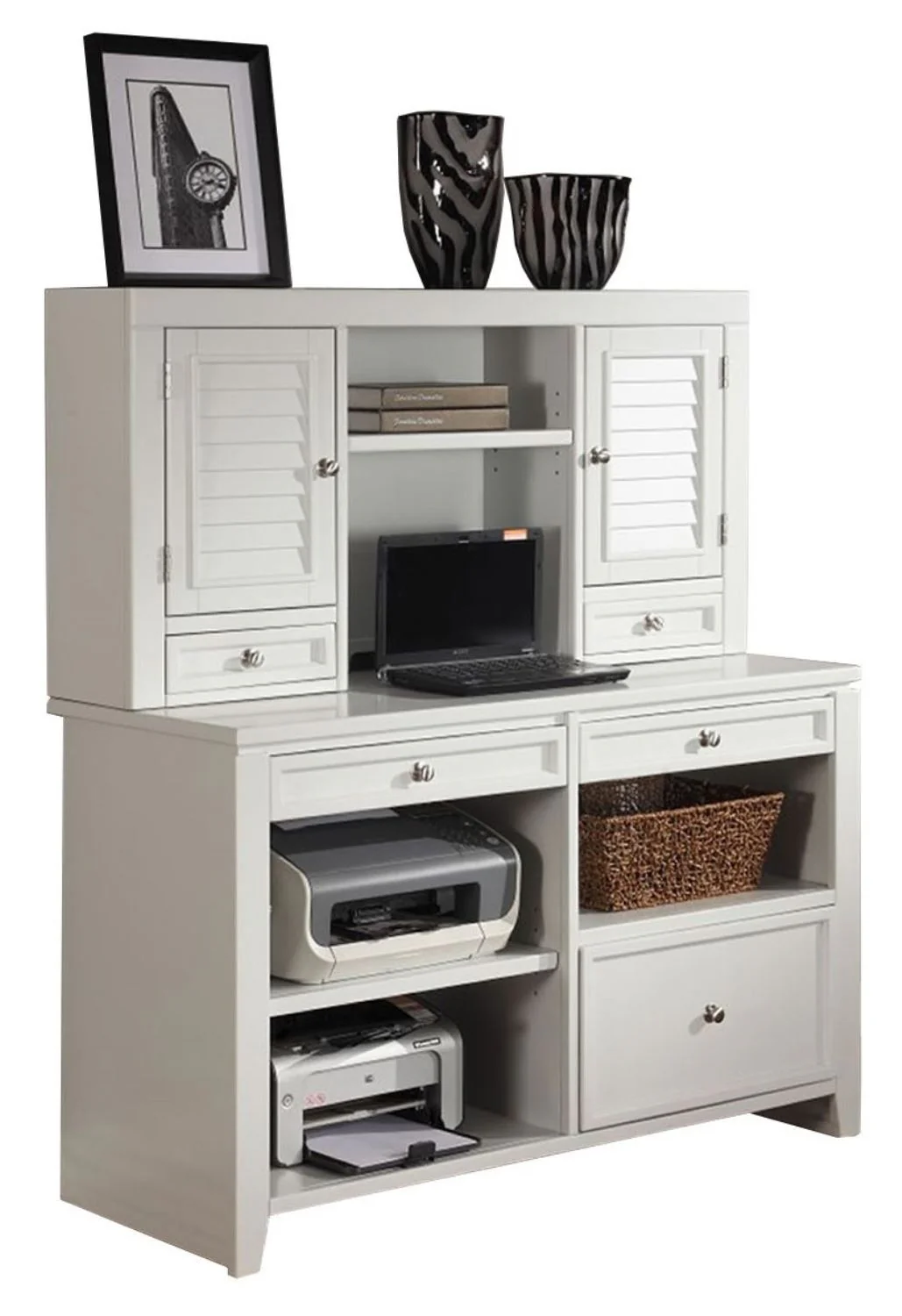Parker House Boca Credenza with Hutch - Image 2