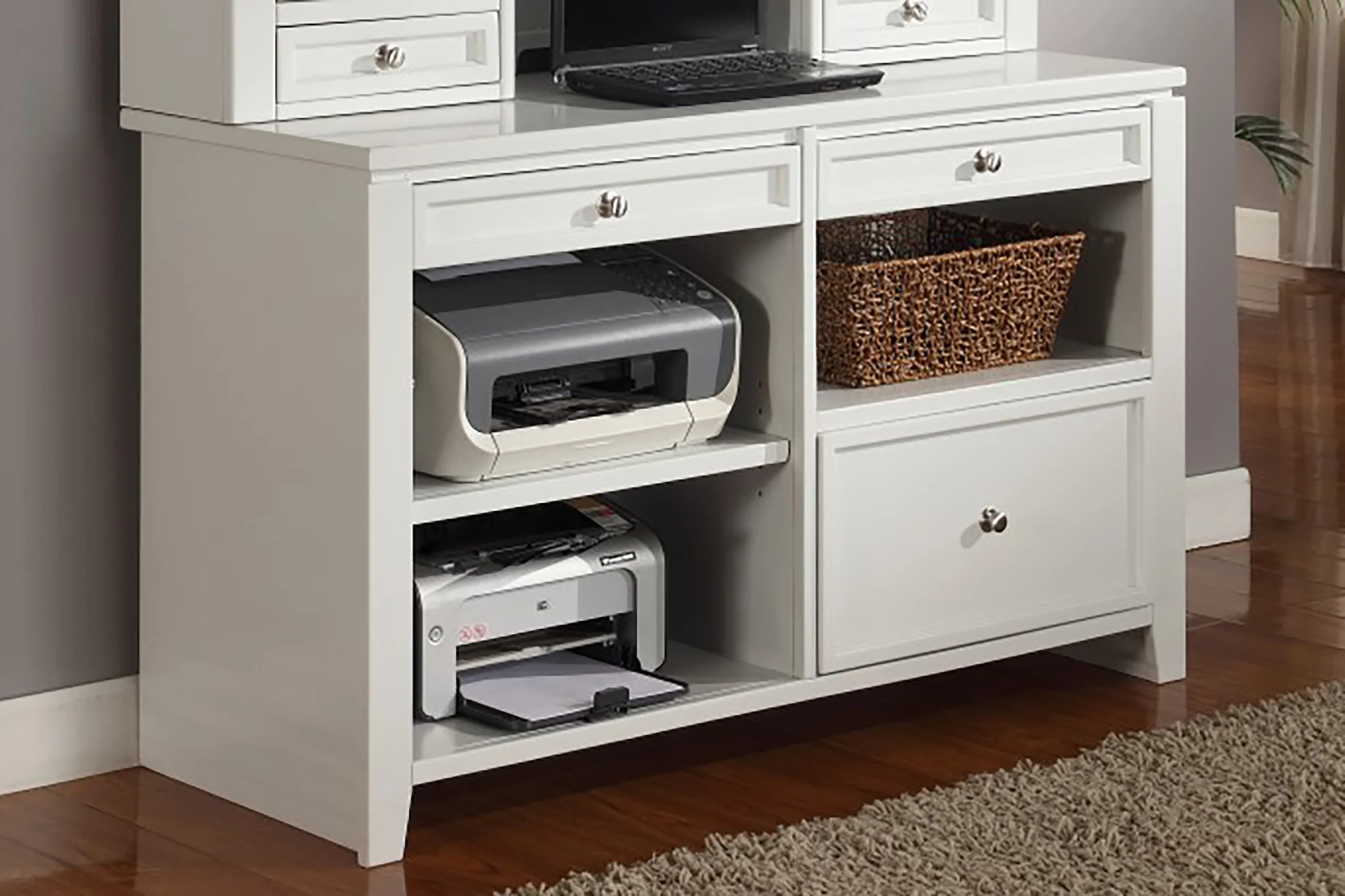 Parker House Boca Credenza with Hutch - Image 4