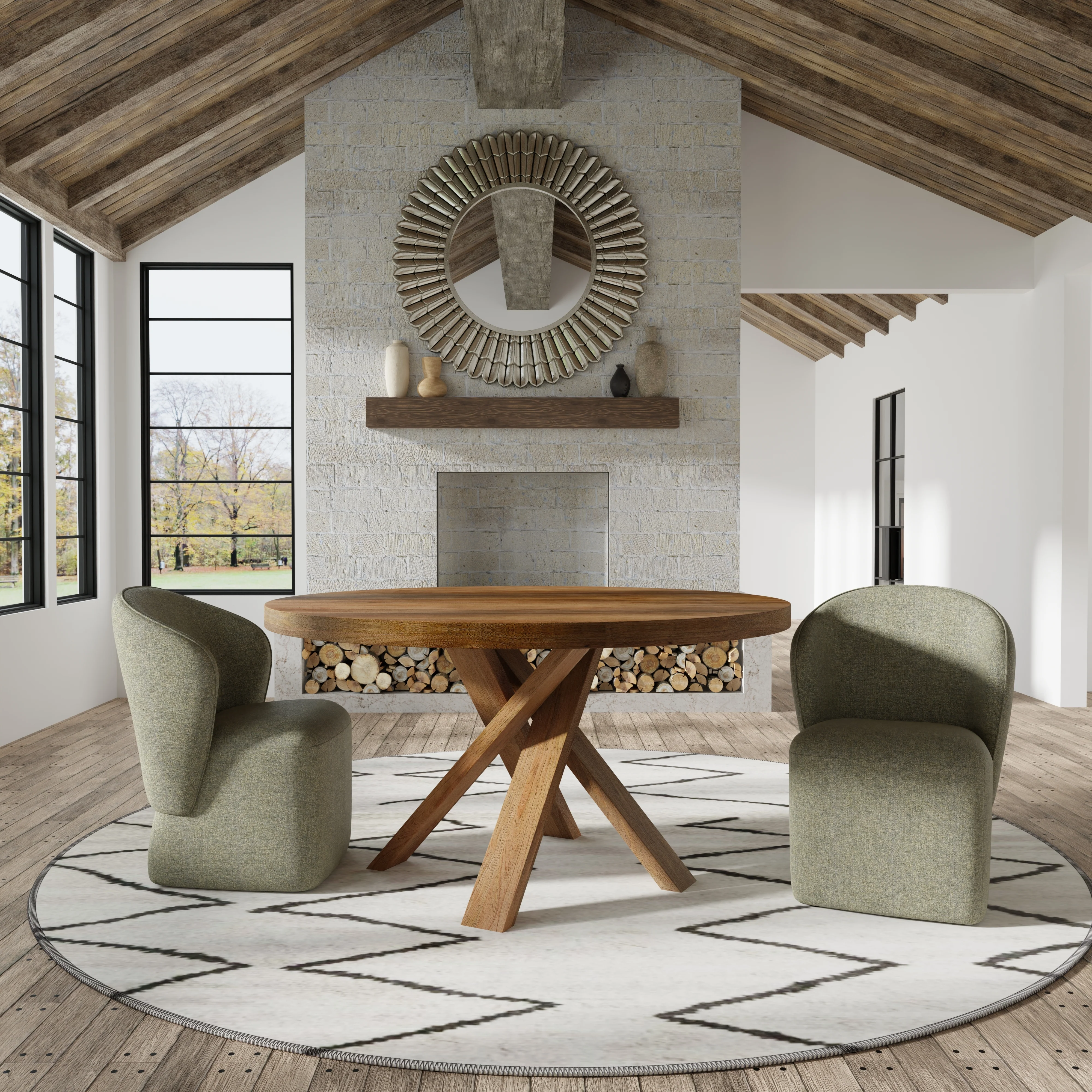 Parker House Bongo Dining Chair (2/CTN Sold in pairs) - DBGO#DRC-QMSG - Image 3