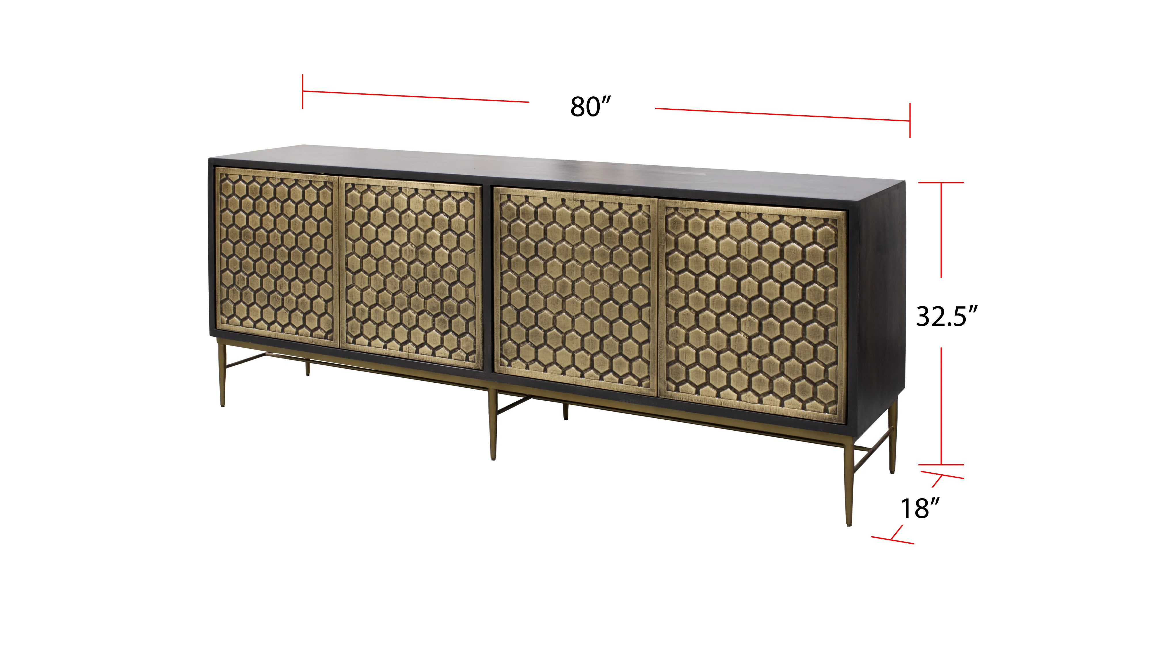 Parker House Crossings - Cairo 80 In. Console - Image 5