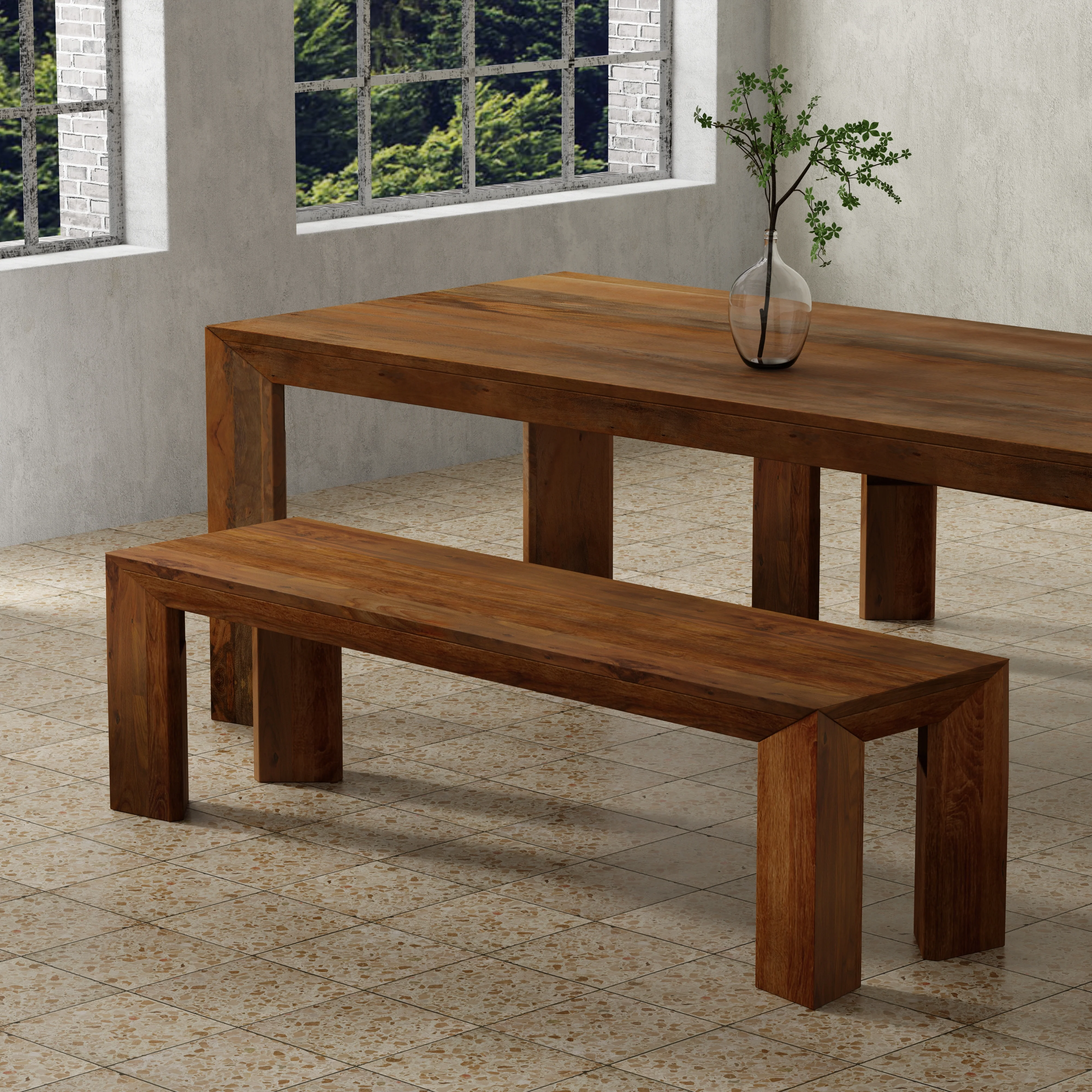Parker House Crossings - Downtown Dining 86 In. Rectangular Dining Table - Image 12